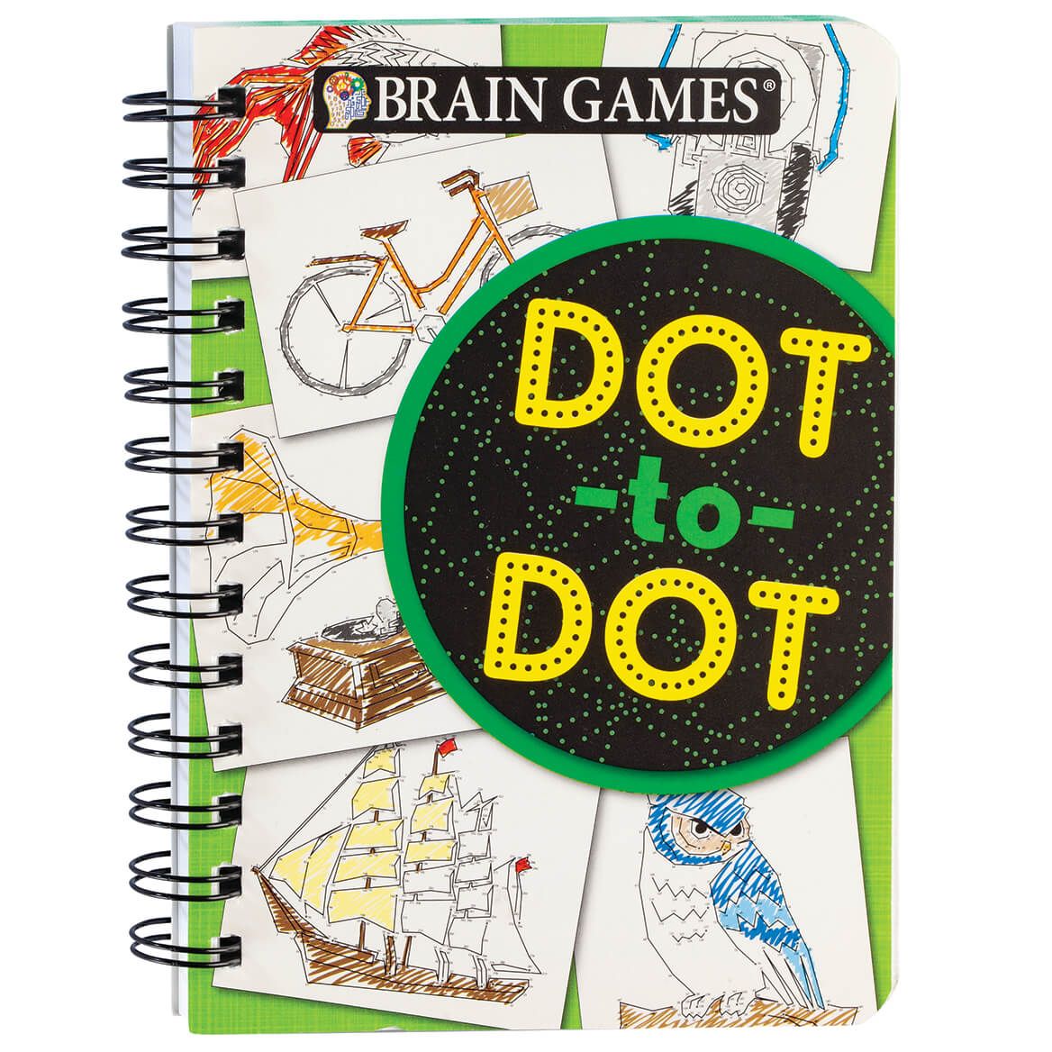 Brain Games® Dot-to-Dot Mini Book + '-' + 372564