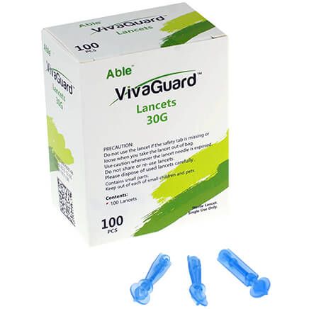 Able™ VivaGuard™ 30G Lancets, Set of 100-373368