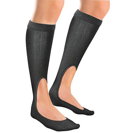 No-Show Knee High Compression Socks-373581
