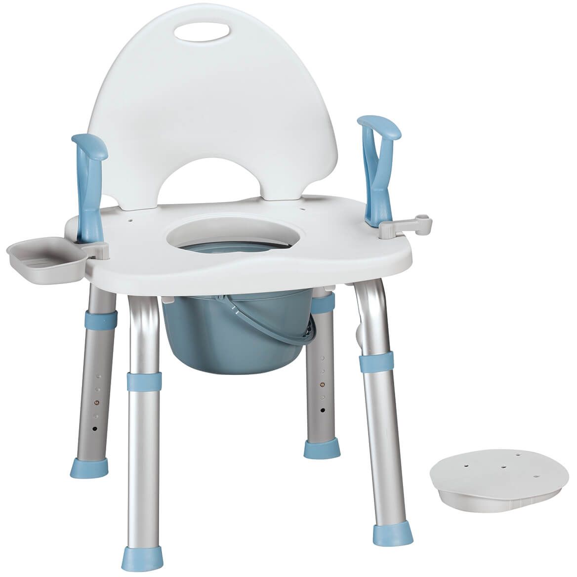 LivingSURE™ 2 in 1 Shower Chair and Commode + '-' + 374010