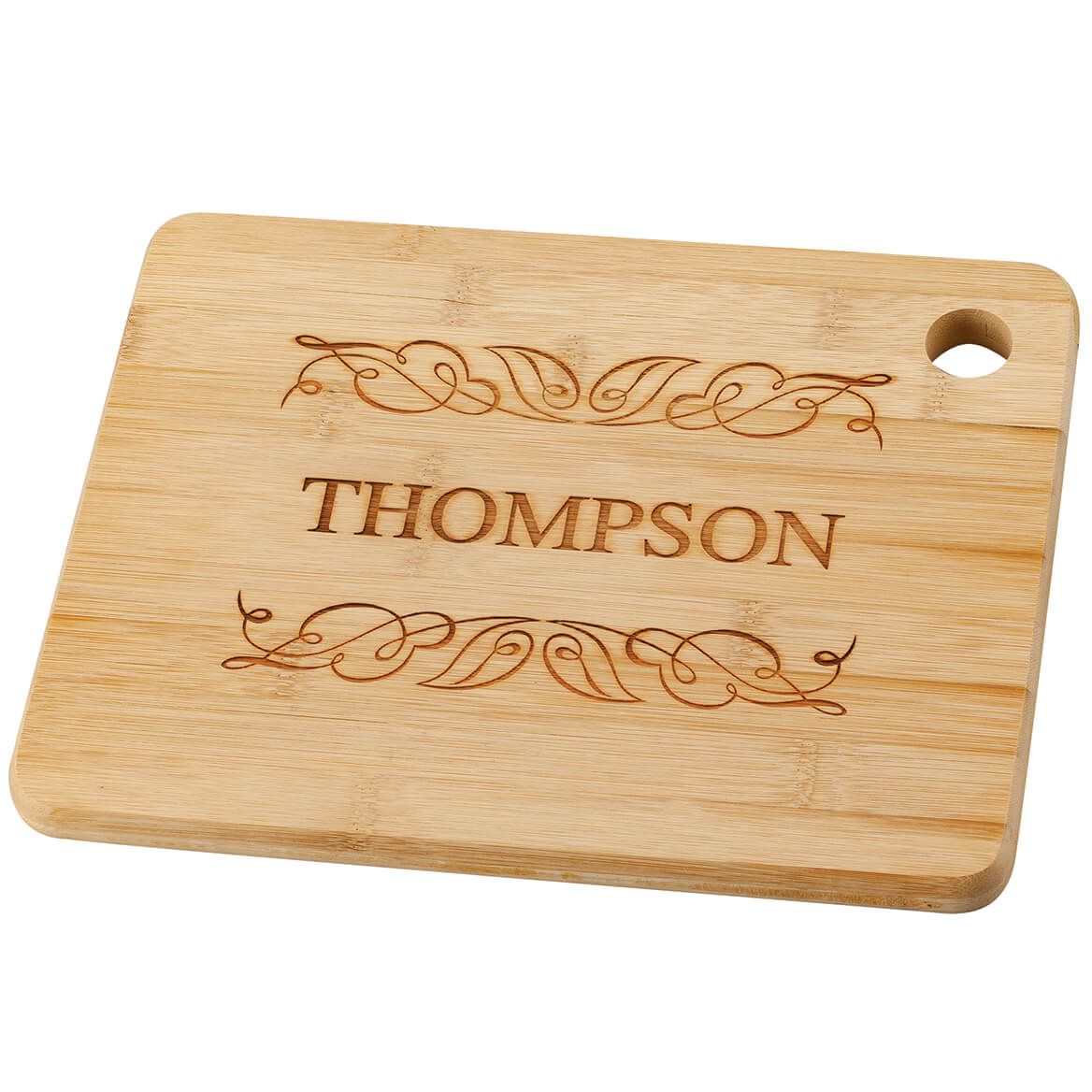 Personalized Last Name Cutting Board + '-' + 374203