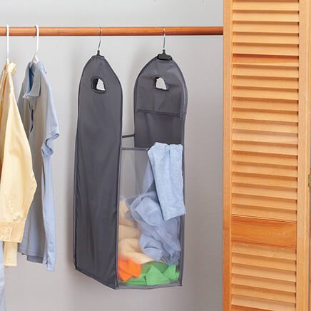 Hanging Laundry Storage Basket-374297