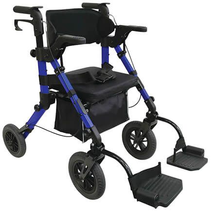 LivingSURE™ Dual Function Transport Chair and Rollator-374392