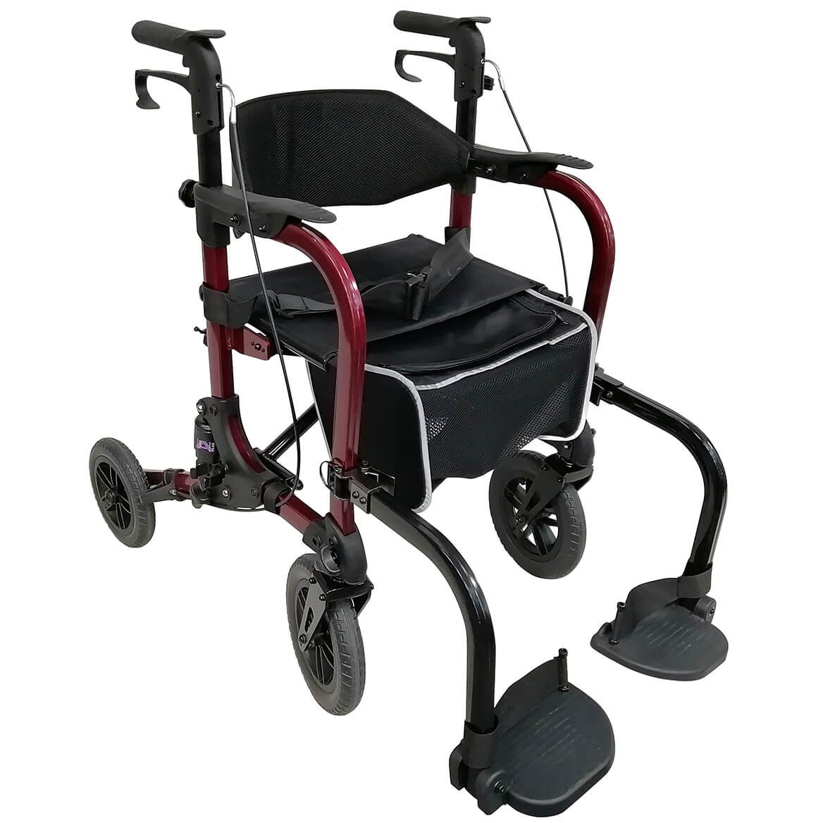 LivingSURE™ Rollator Walker and Transport Wheelchair Combo + '-' + 374393