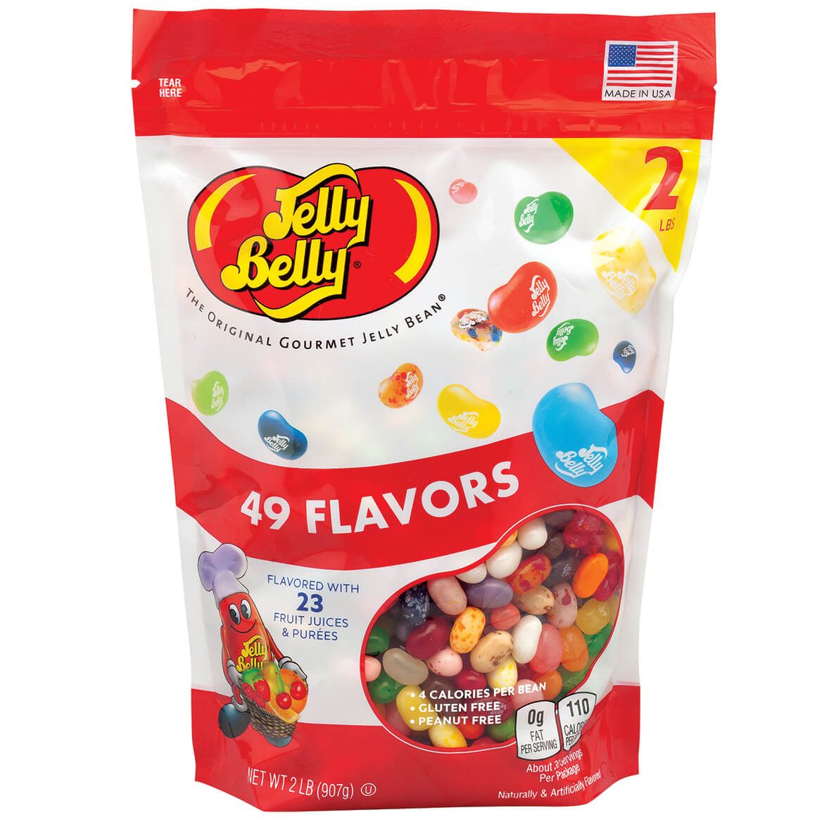 Jelly Belly Gourmet Jelly Beans, 2 lb. Bag + '-' + 374445
