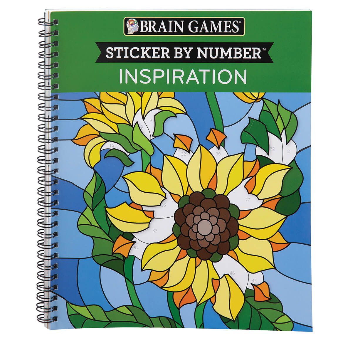 Brain Games® Sticker-By-Number Inspiration + '-' + 374459
