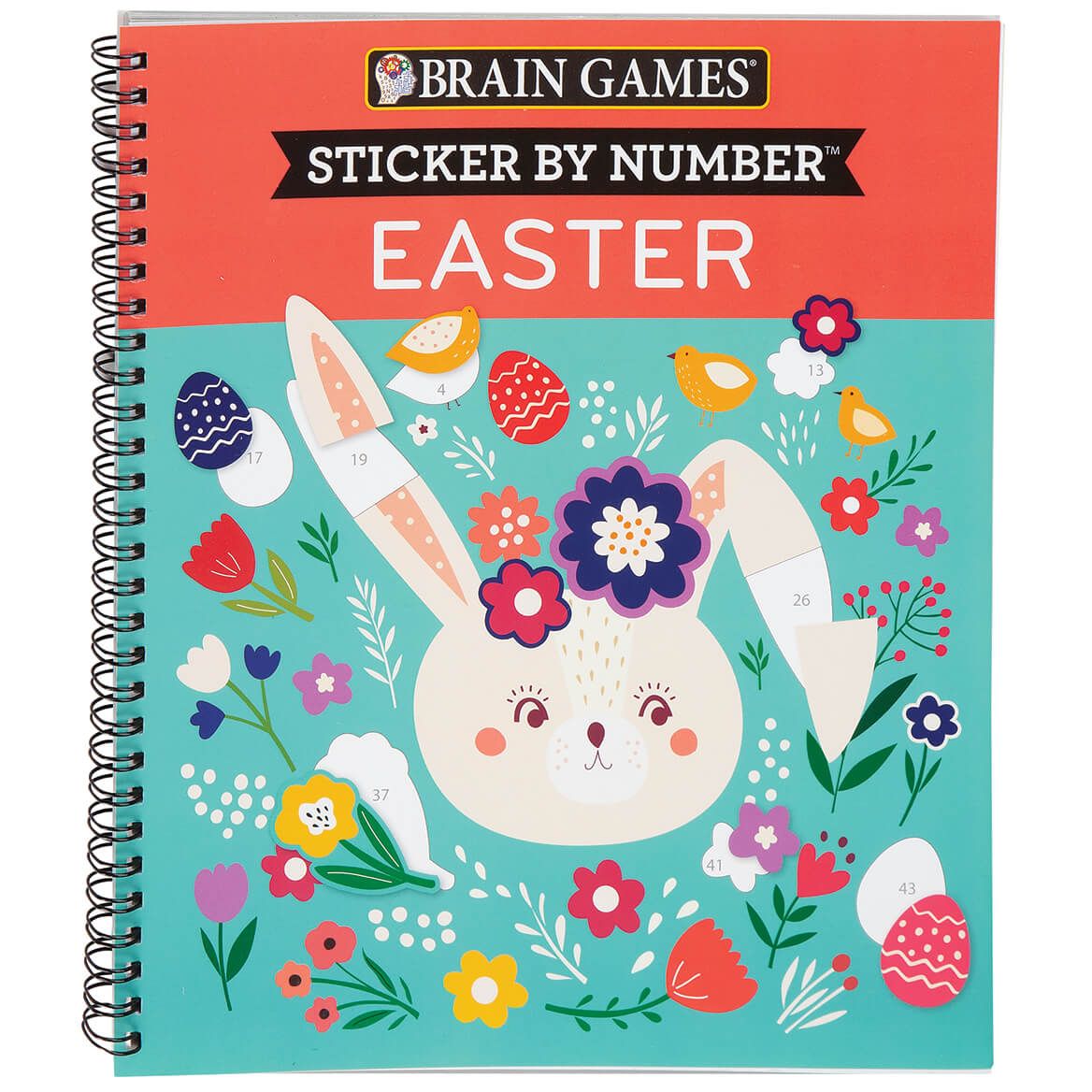 Brain Games® Sticker-By-Number™ Easter Book + '-' + 374638