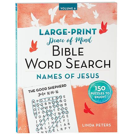 Peace of Mind Bible Word Search Names of Jesus-374697