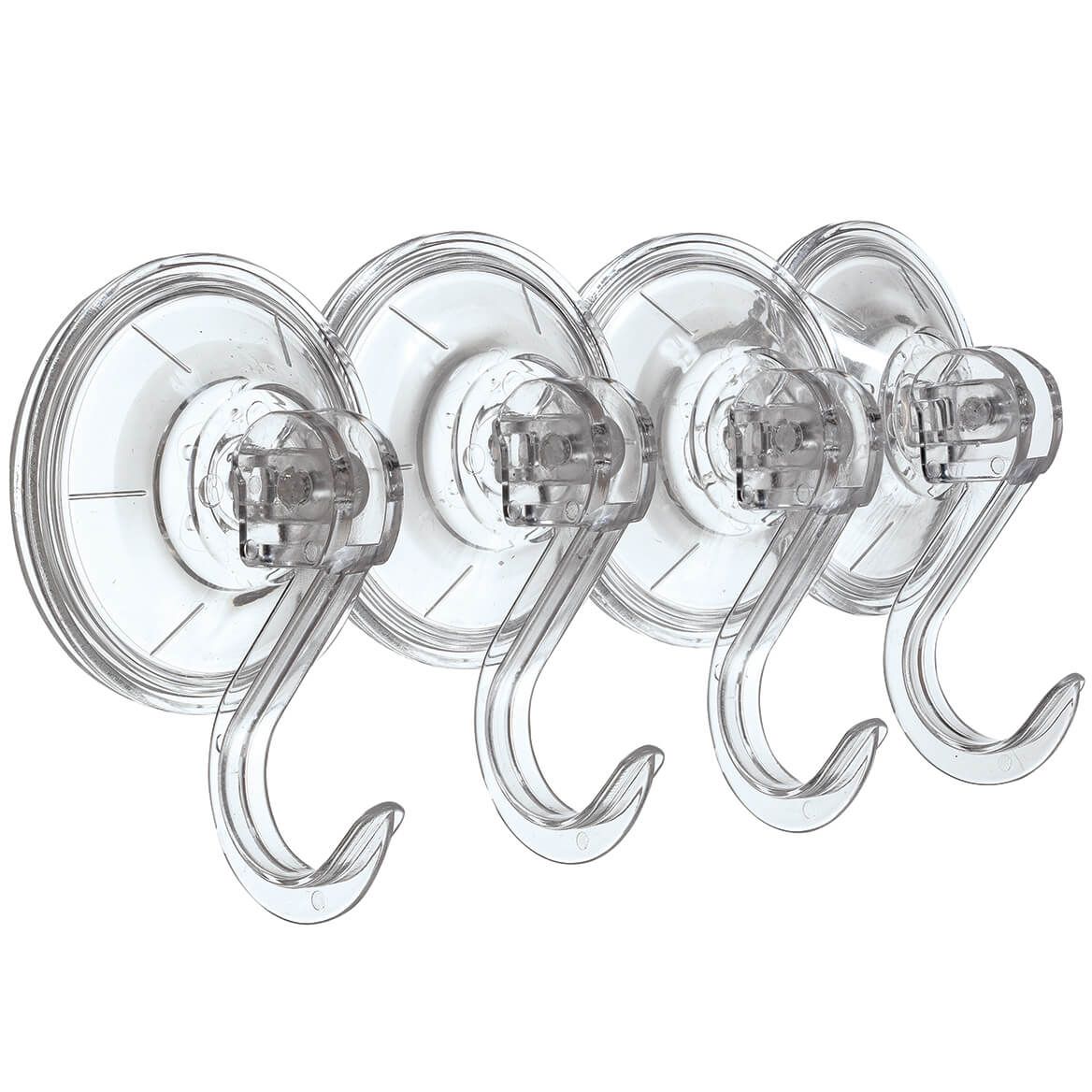 Suction Cup Hooks, Set of 4 + '-' + 375542