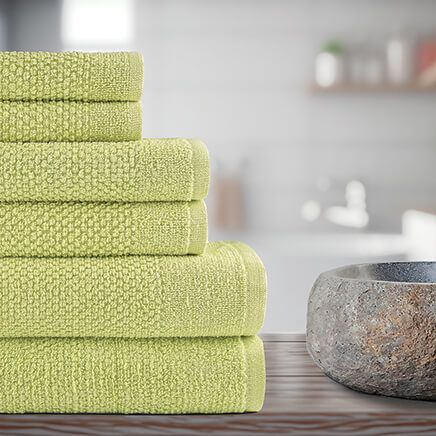 6-Piece Essential Bath Towel Set By OakRidge™-375670