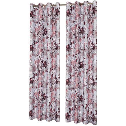 Tranquil Printed Blackout Curtain Panel-375810