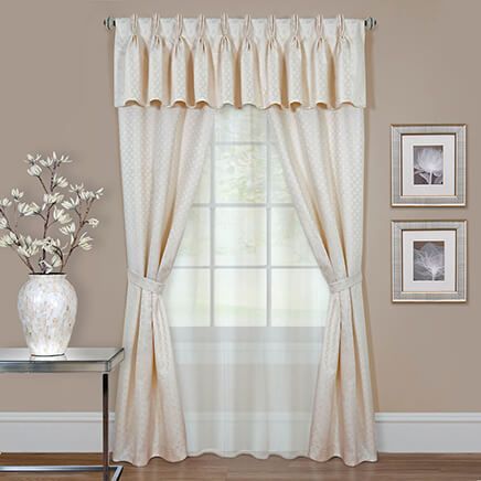 6-Pc. Claire Pinch Pleat Curtain Set-375853