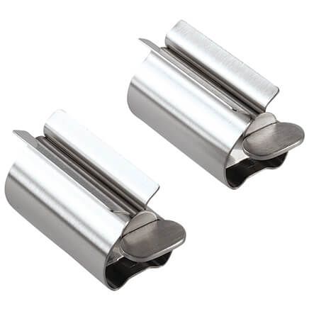 Stainless Steel Toothpaste Squeezers, Set of 2-376202