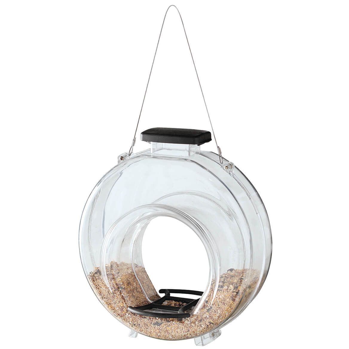 Large Clear Fly-Through Birdfeeder + '-' + 376434