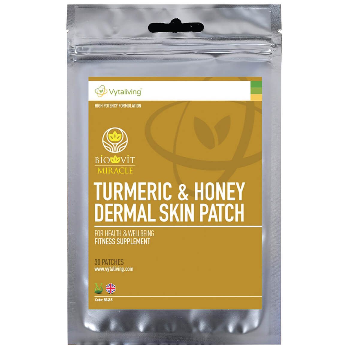 Turmeric & Honey Dermal Skin Patches, Set of 30 + '-' + 376535