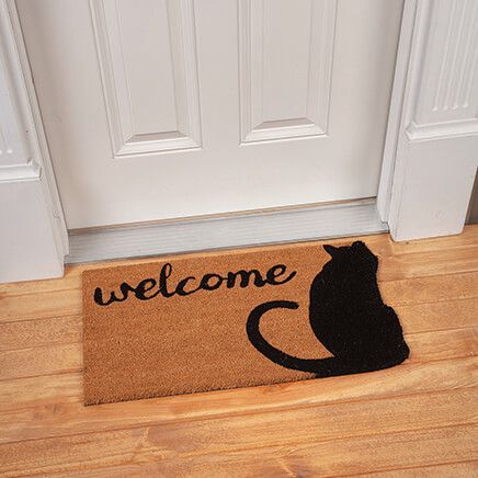 Cat Welcome Coir Mat-376716