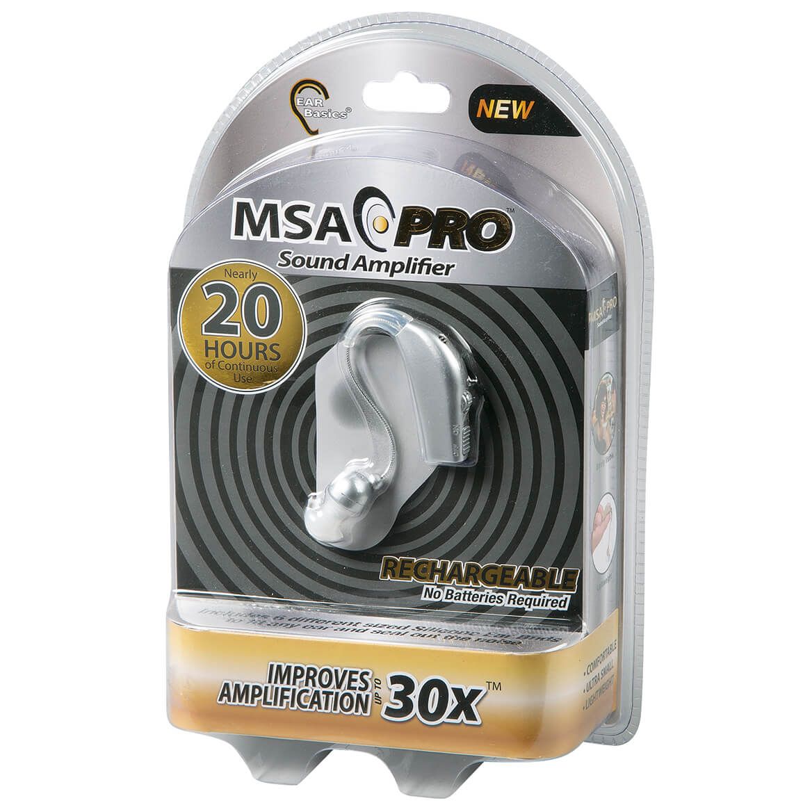 MSA Pro™ Sound Amplifier, Silver + '-' + 377518