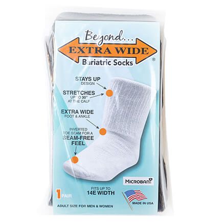 Beyond Extra Wide® Bariatric Socks-378057