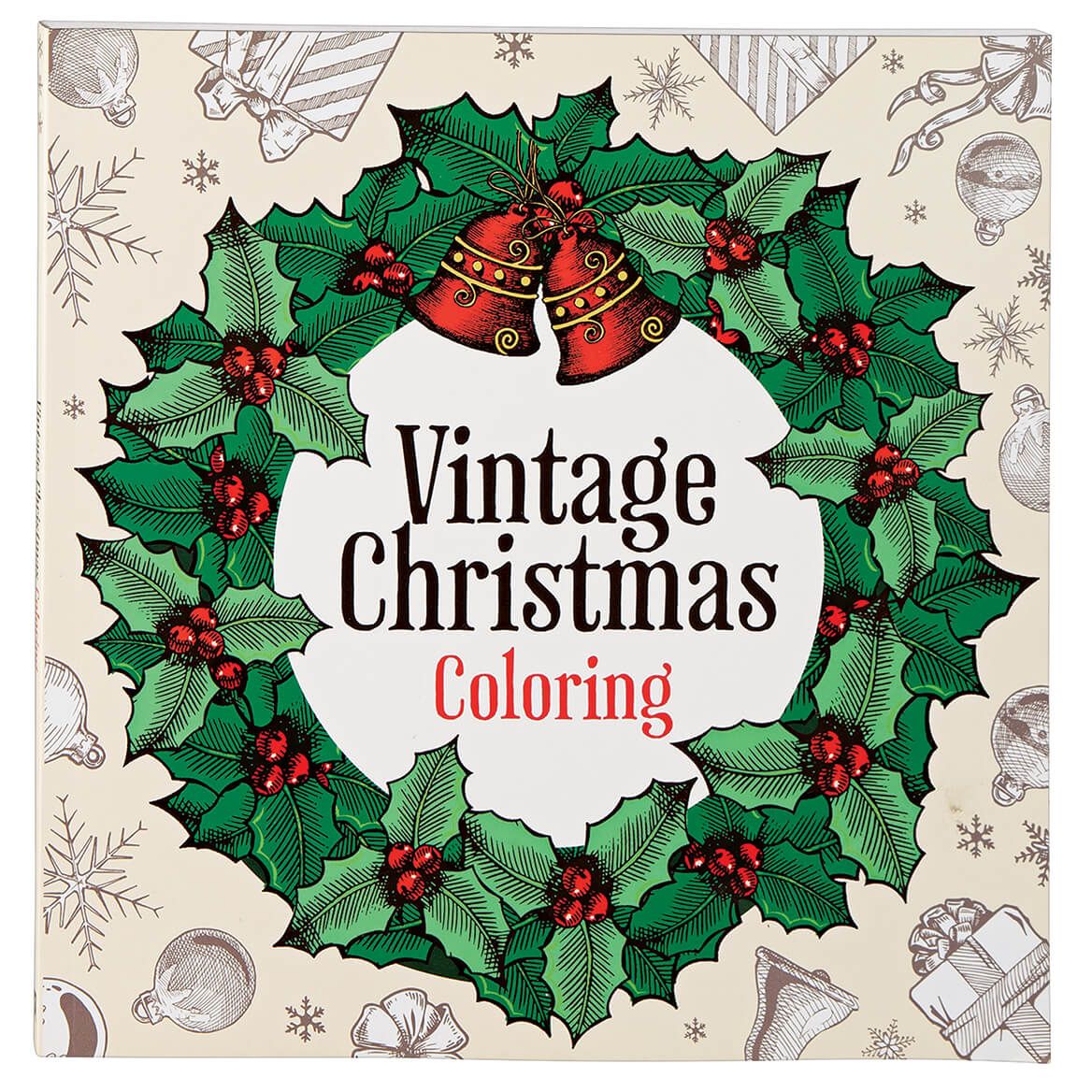 Vintage Christmas Coloring Book + '-' + 378119