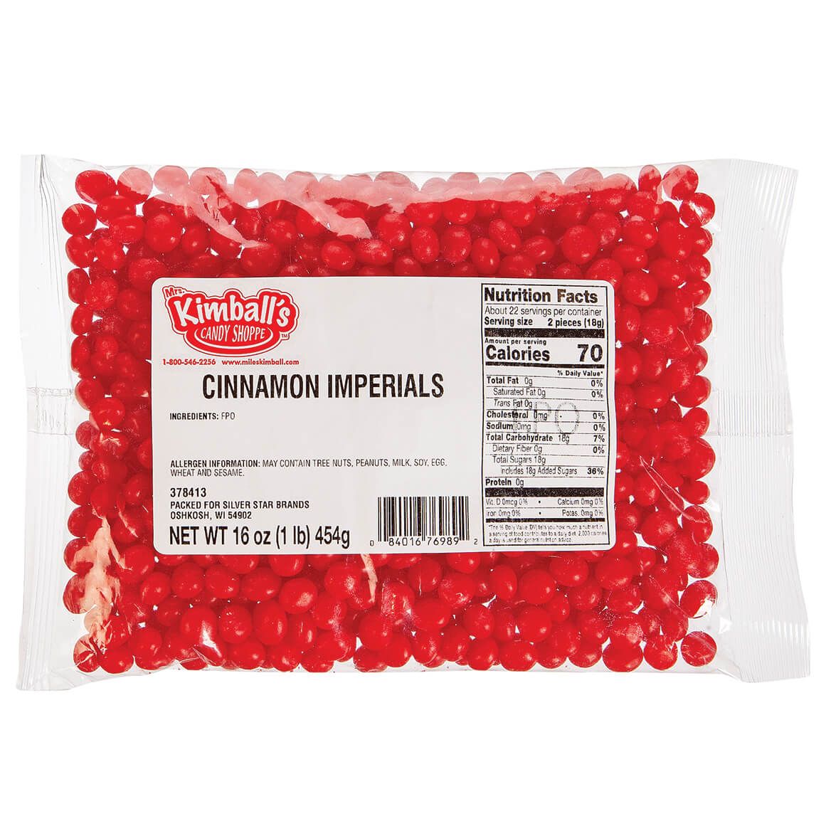 Cinnamon Imperials, 16 oz. + '-' + 378413