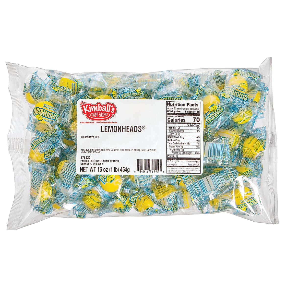 Lemonheads, 16 oz. + '-' + 378430