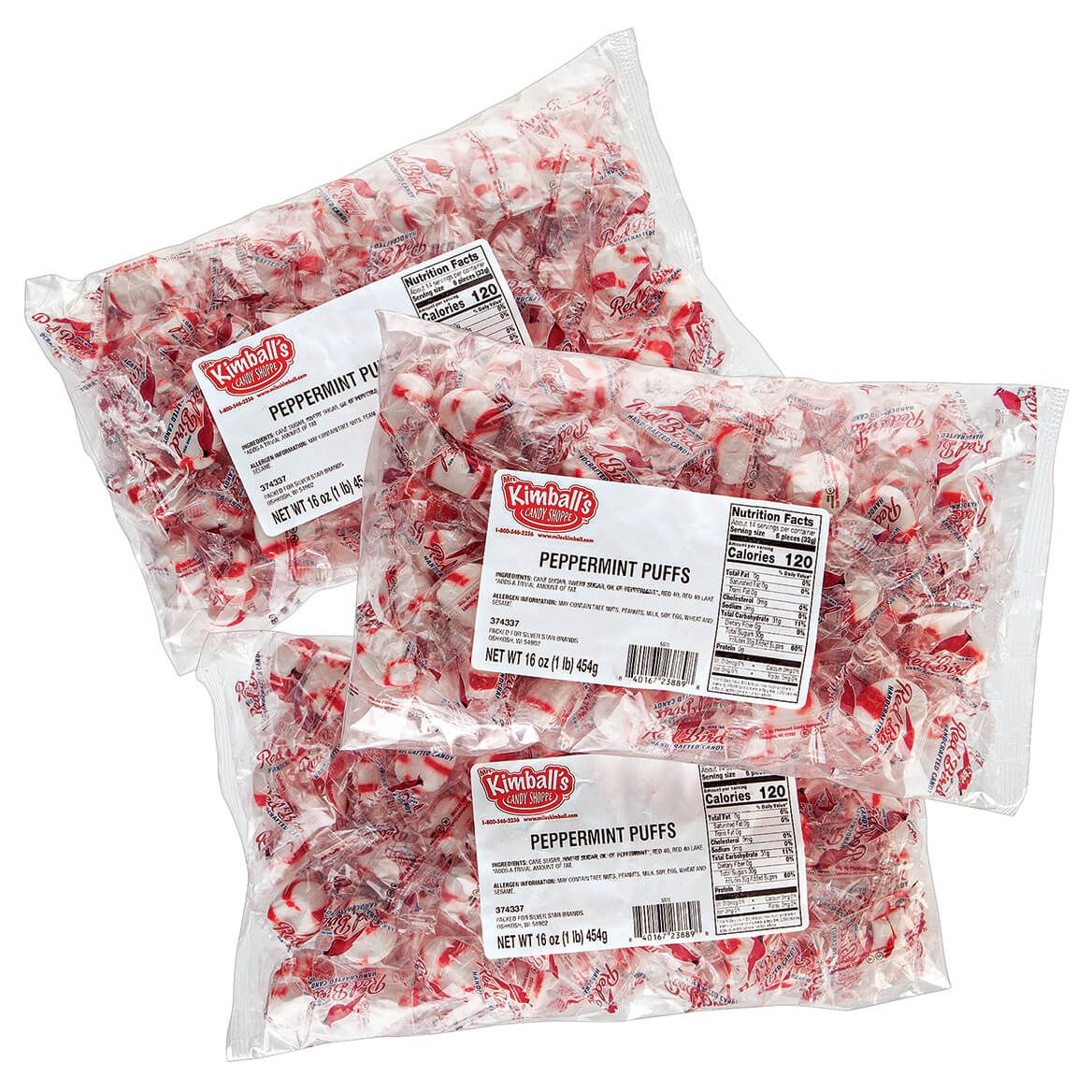 Red Bird Peppermint Puffs, 16 oz., Set of 3 + '-' + 378438