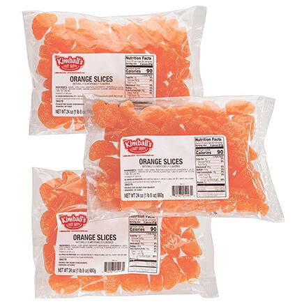 Orange Slices, 24 oz., Set of 3-378443