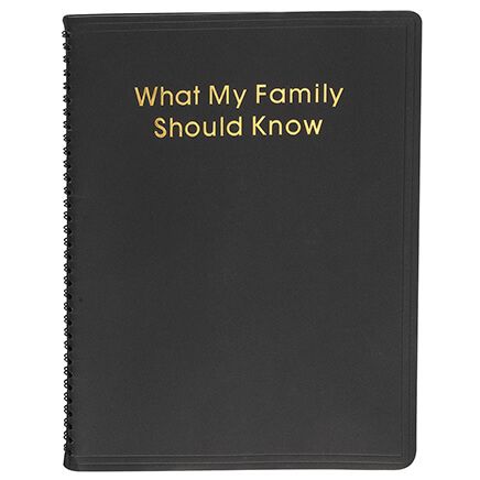 Things My Family Should Know Estate Planner-378456