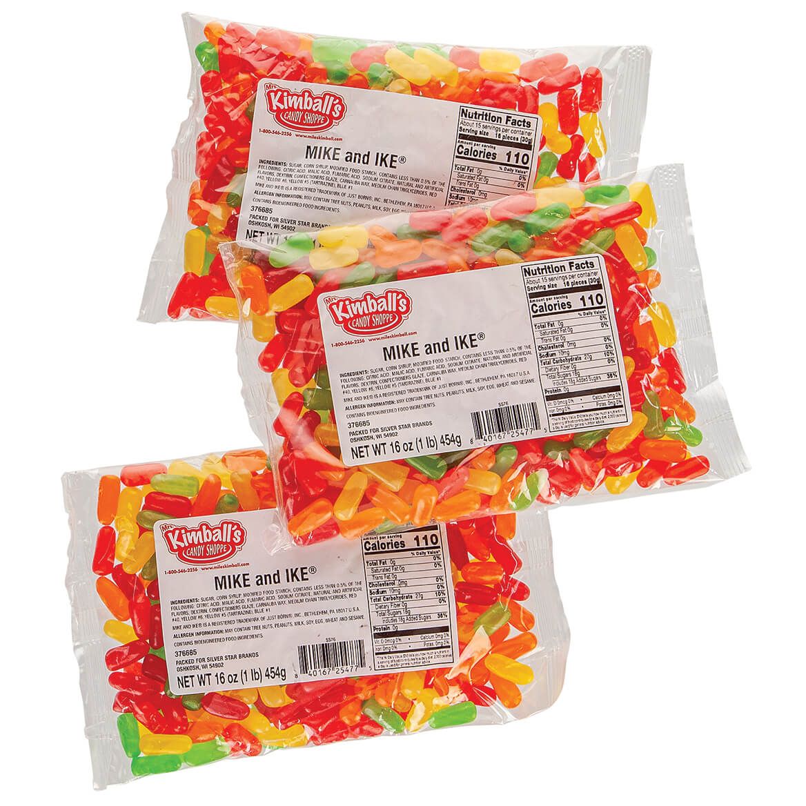 Mike and Ike Candy, 16 oz., Set of 3 + '-' + 378464