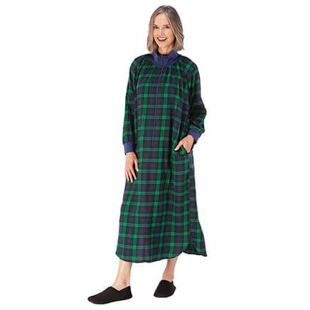 Plaid Flannel Lounger-378619