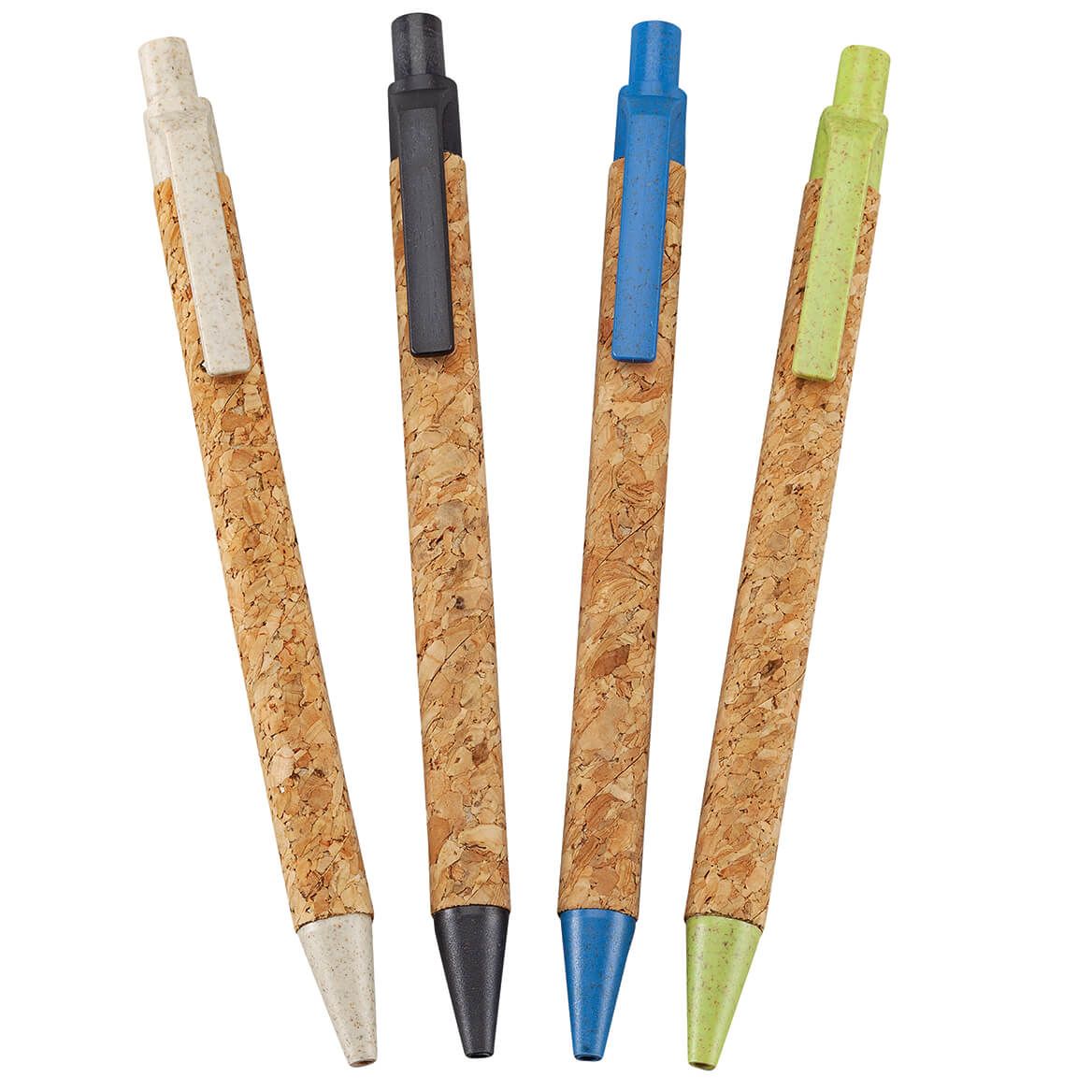 Eco Cork Pens, Set of 4 + '-' + 378639