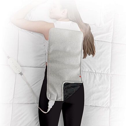 Calming Heat™ Copper and Charcoal Weighted Heating Pad-378777