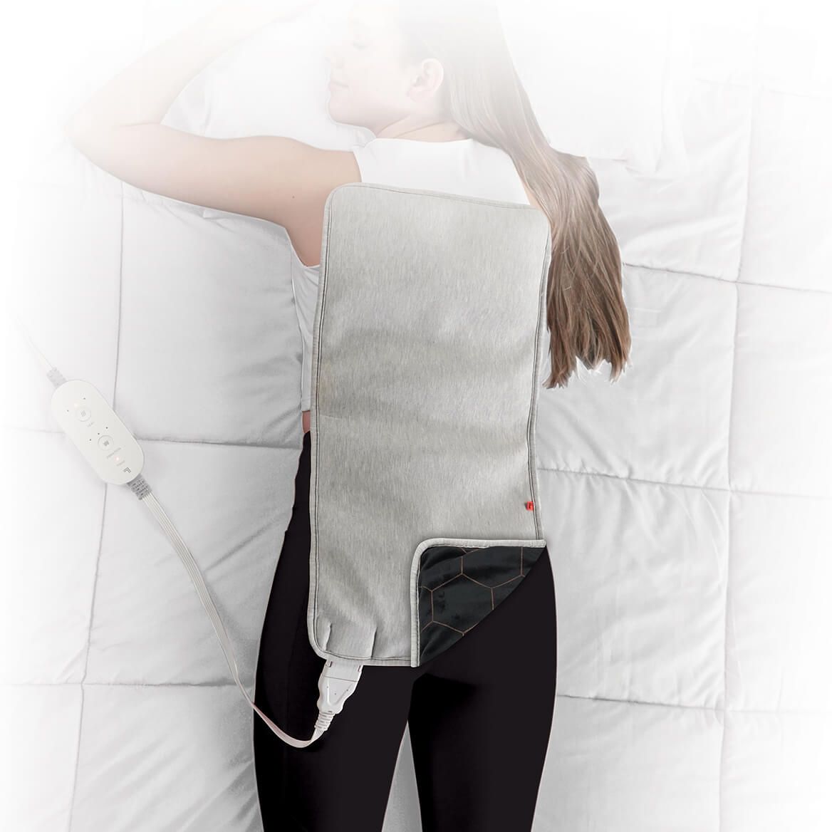 Calming Heat™ Copper and Charcoal Weighted Heating Pad + '-' + 378777