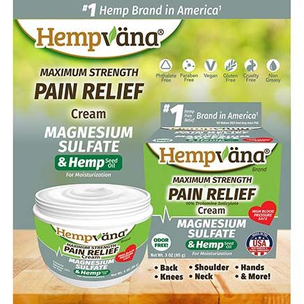 Hempvana® Pain Relief Cream Magnesium-380174
