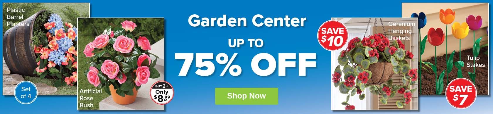 Garden Center Sale