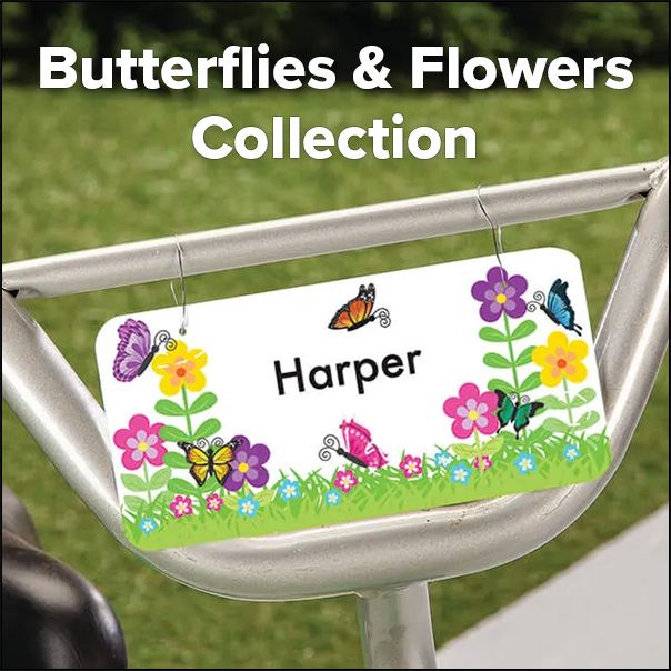 Collection Butterflies & Flowers