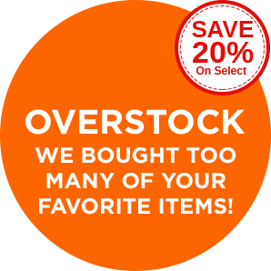Shop 20% Off Overstocks