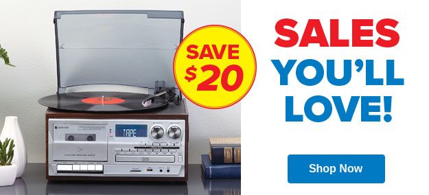 Sales You'll Love