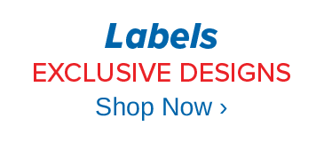 Shop personalized label