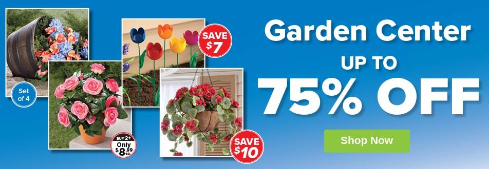 Shop Garden Center Savings