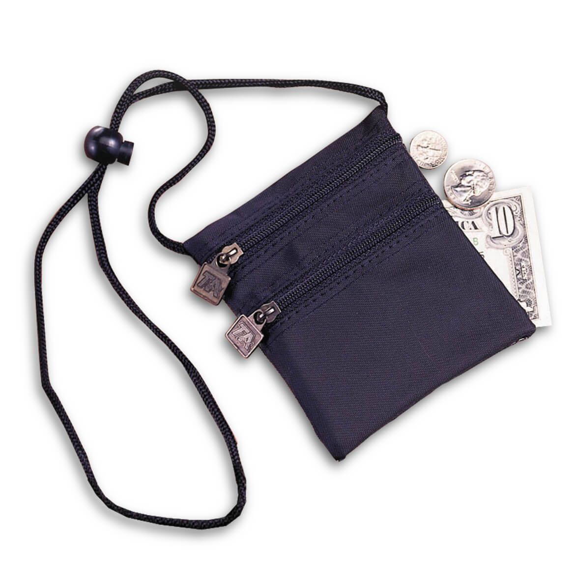 Neck Wallet-Black w/RFID-302558