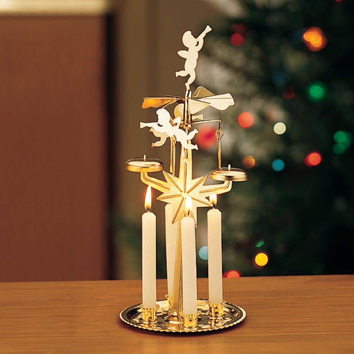 Angel Abra Carousel and Candles-310827