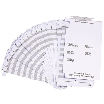 Telephone Index Refill Pages-311477