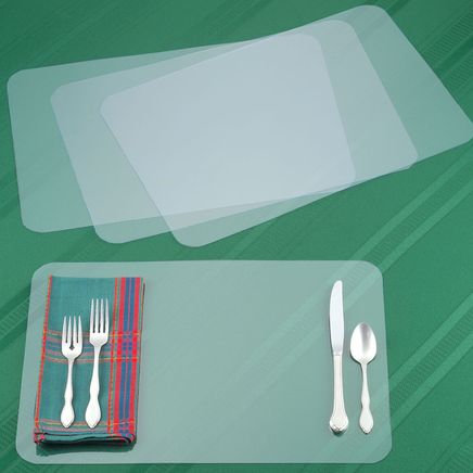 Clear Placemats, Set of 4-311564