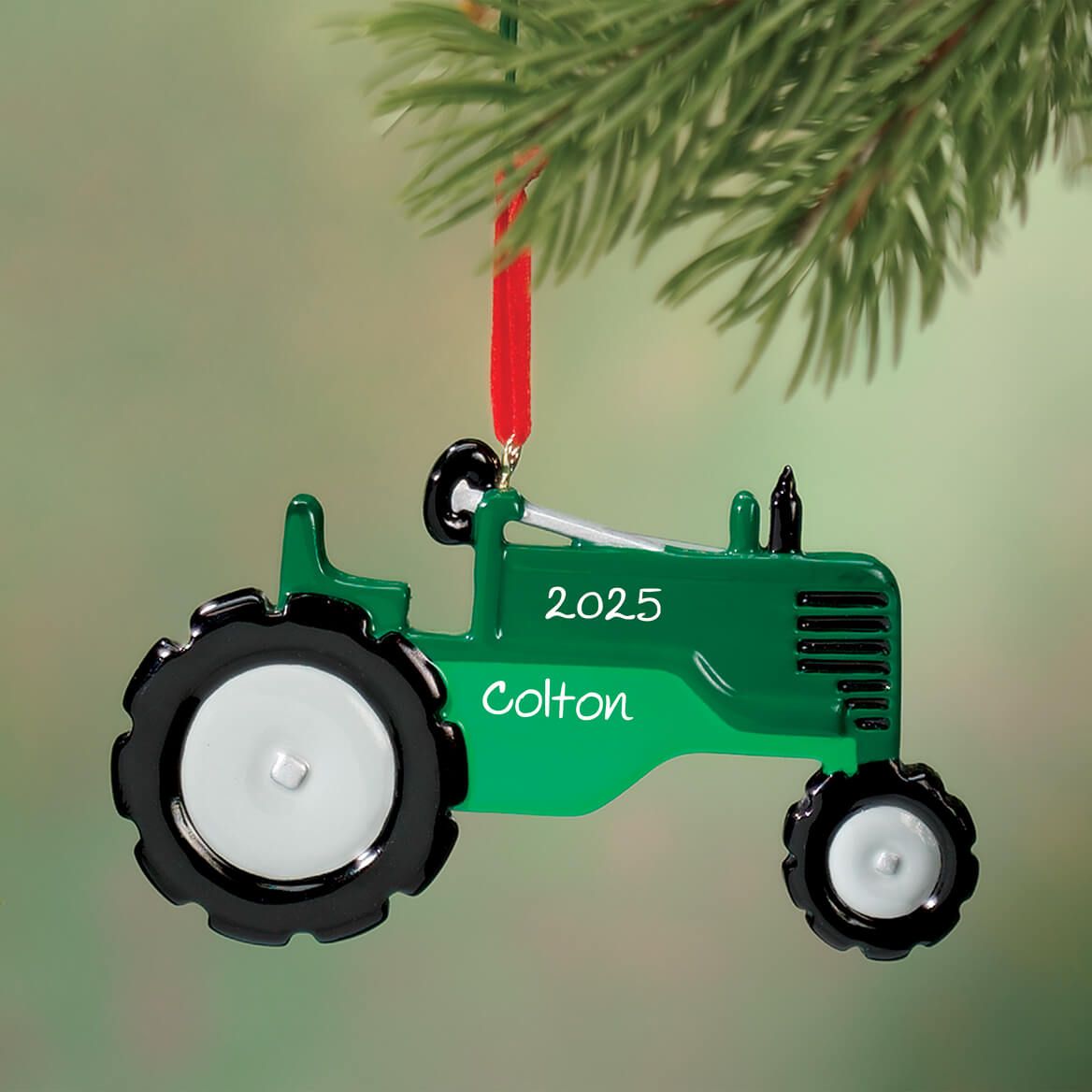 Personalized Tractor Ornament-316697