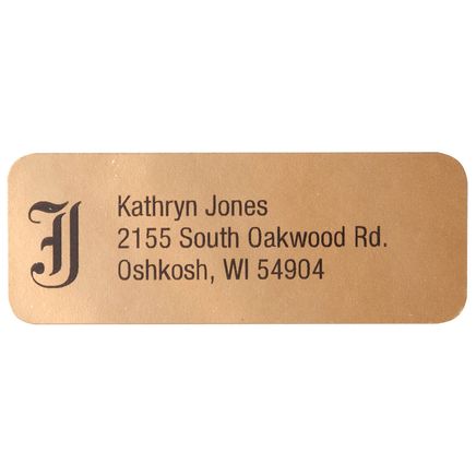 Old English Initial Address Labels, Set of 200-328952