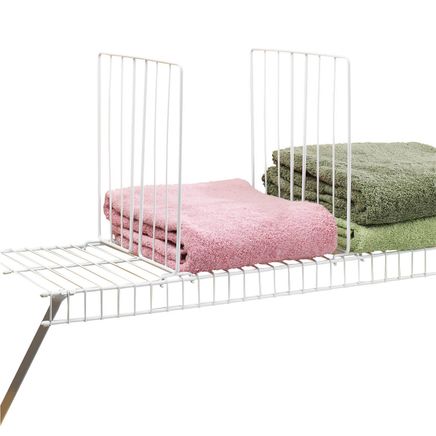Shelf Divider for Wire Shelves Set of 4-329893