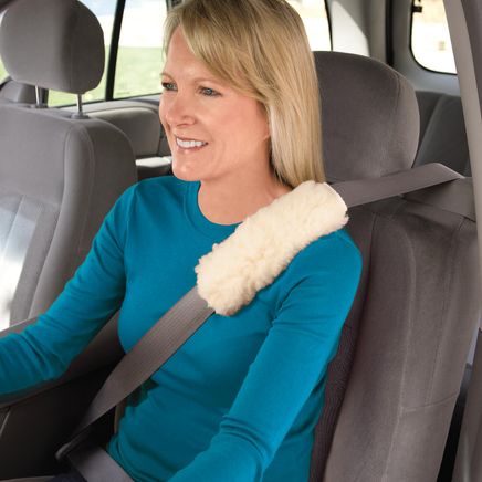 Sherpa Seat Belt Covers, Set of 2-337136