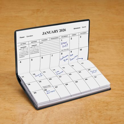 Personalized Purple 2-Year Pocket Planner-341996