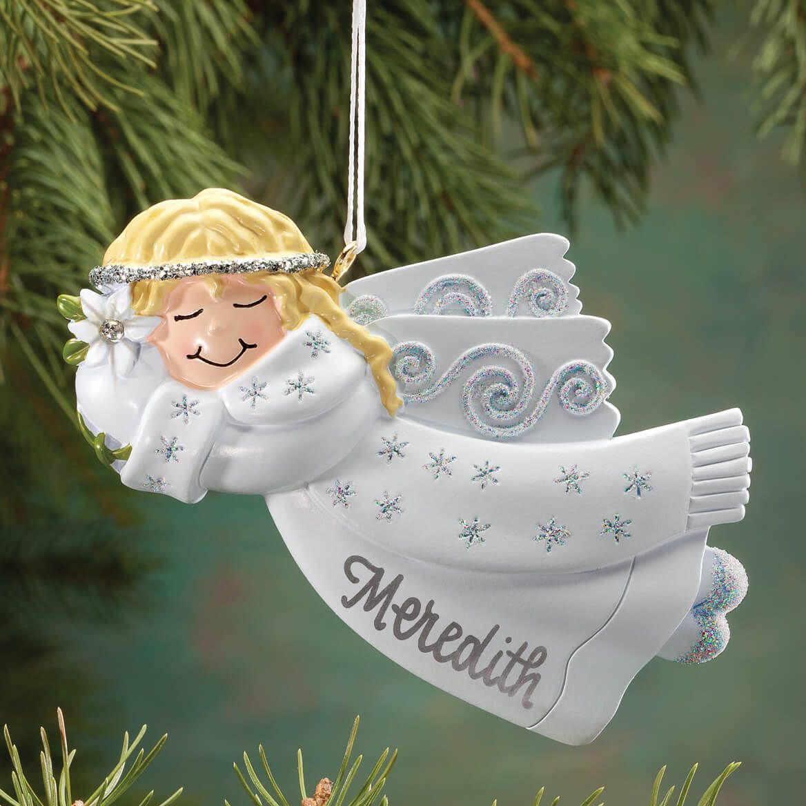 Personalized Birthstone Angel Ornament-343000